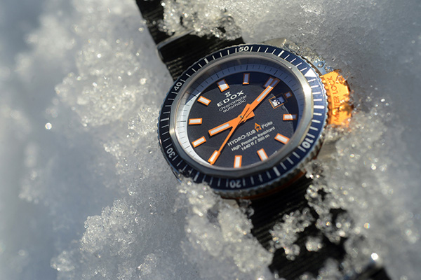 EDOX 推出全新Hydro Sub北极潜水限量腕表 潜水腕表 依度表 EDOX 新表预览  第2张
