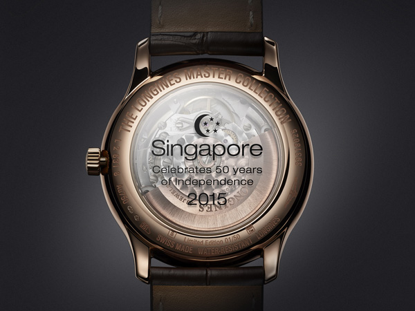 浪琴表推出名匠系列GMT世界时纪念限量腕表，庆祝新加坡建国50周年 限量腕表 Longines 浪琴 新表预览  第2张