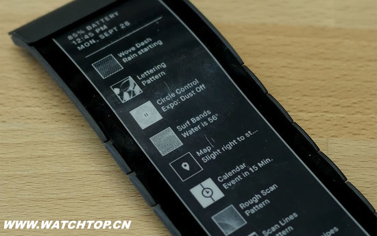 Wove智能手表：配备柔性电子屏 表现均衡 电子屏 Wove 智能手表 热点动态  第3张