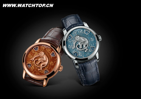 Vacheron Constantin推出两款十二生肖猴年腕表