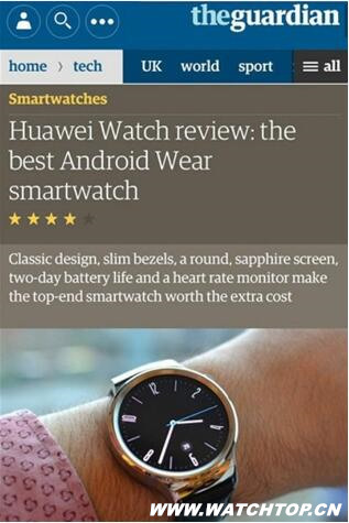 海外好评如潮HUAWEI WATCH国内定价备受关注 关注 Huawei Watch 热点动态  第2张