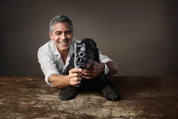 乔治·克鲁尼与爱犬合作出演欧米茄全新广告 George Clooney 广告 欧米茄 OMEGA 行业资讯  第3张