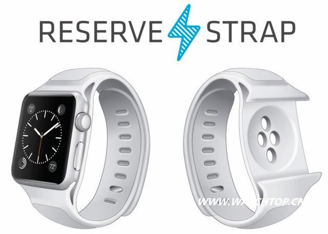 可为Apple Watch提供额外电量的表带问世