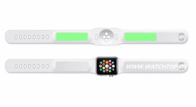 可为Apple Watch提供额外电量的表带问世 续航 配件表带 Reserve Strap Apple Watch 智能手表  第3张