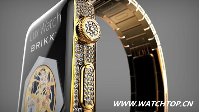 感受下售价70万元的镶钻版苹果手表 Brikk 镶钻 苹果手表 热点动态  第1张