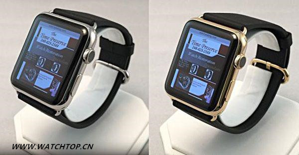 要让苹果手表变成黄金版 还是有不少办法的