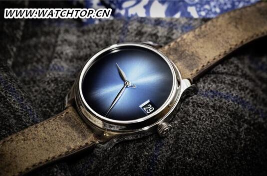 亨利慕时名表品牌推全新Funky Blue钛金属版腕表